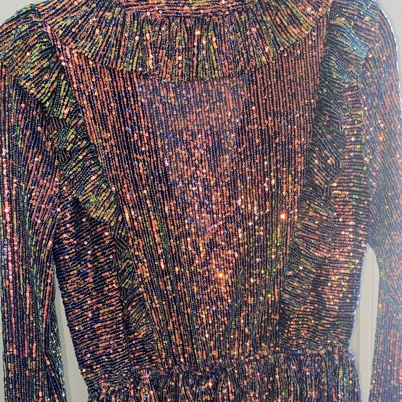 Multicolor Sequin Dress - Picture 8 of 9